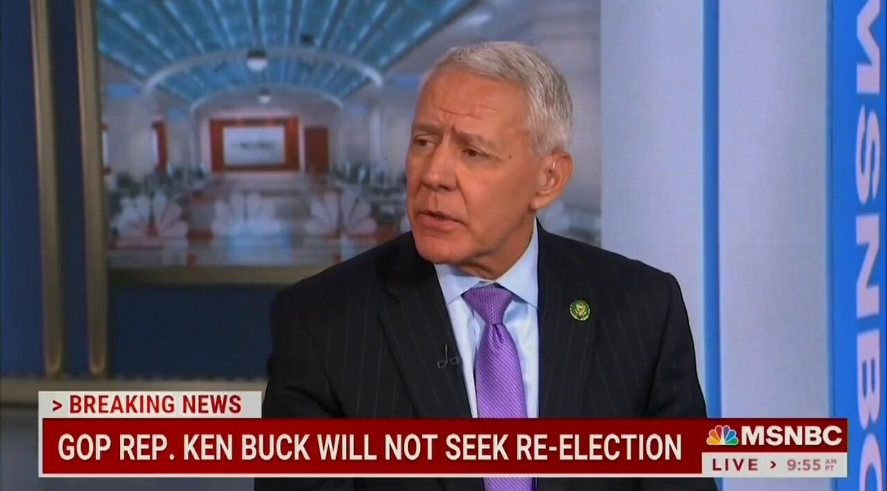 RINO Ken Buck Won't Seek Re-Election