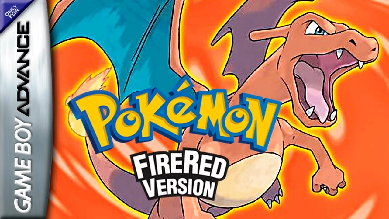 POKÉMON FIRERED (GBA) - Gameplay do início do jogo com tradução em português! (Legendado em PT-BR)