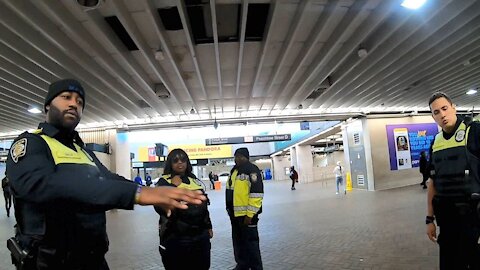 MARTA Preaching - Cops Called, Threatened w/Arrest on Public Property - Kerrigan Skelly