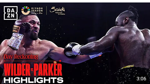 December 23, 2023 -- Deontay Wilder vs. Joseph Parker fight highlights from the Day of Reckoning.