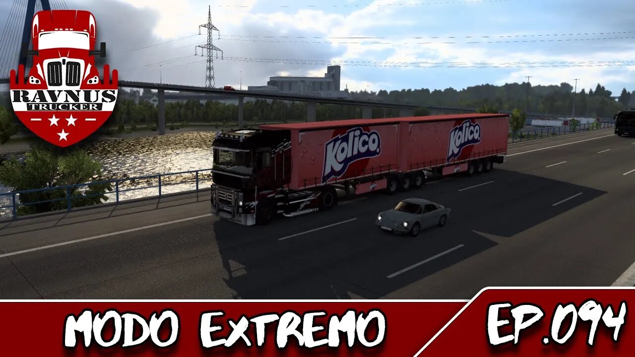 【Modo: Extremo】【Ep.94】【ETS2 1.46】Puxando 37t com o Renault bora ver como ele rende!