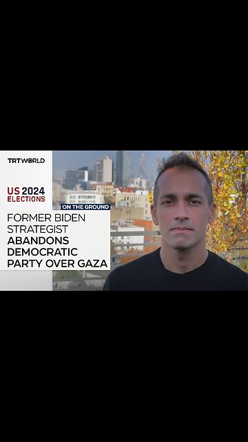 US Elections: Former Biden strategist abandons Democratic Party over Gaza
