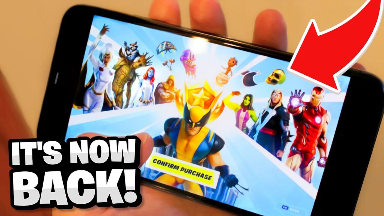 SEASON 4 on FORTNITE MOBILE.. (Gameplay)