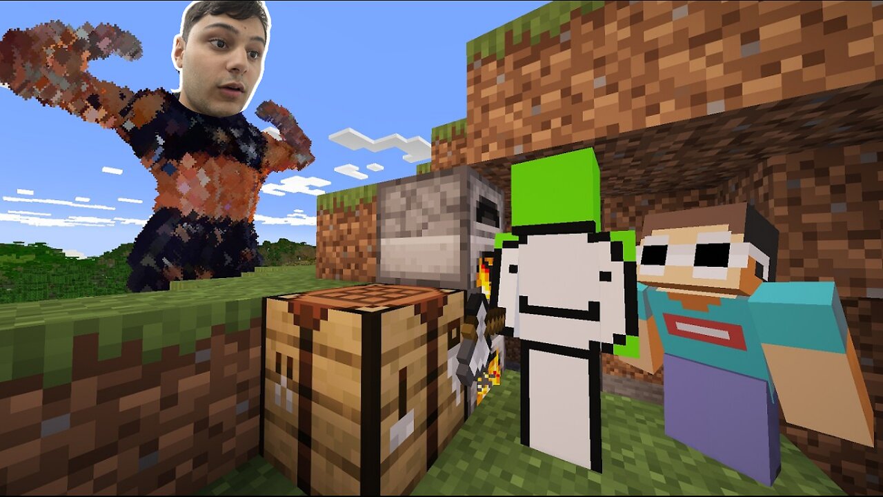 Sarfnic Reacts - Minecraft Manhunt 2