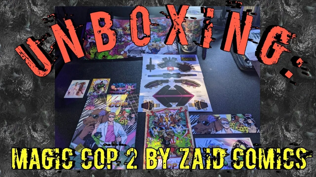 Unboxing: Magic Cop 2 by ZAID Comics