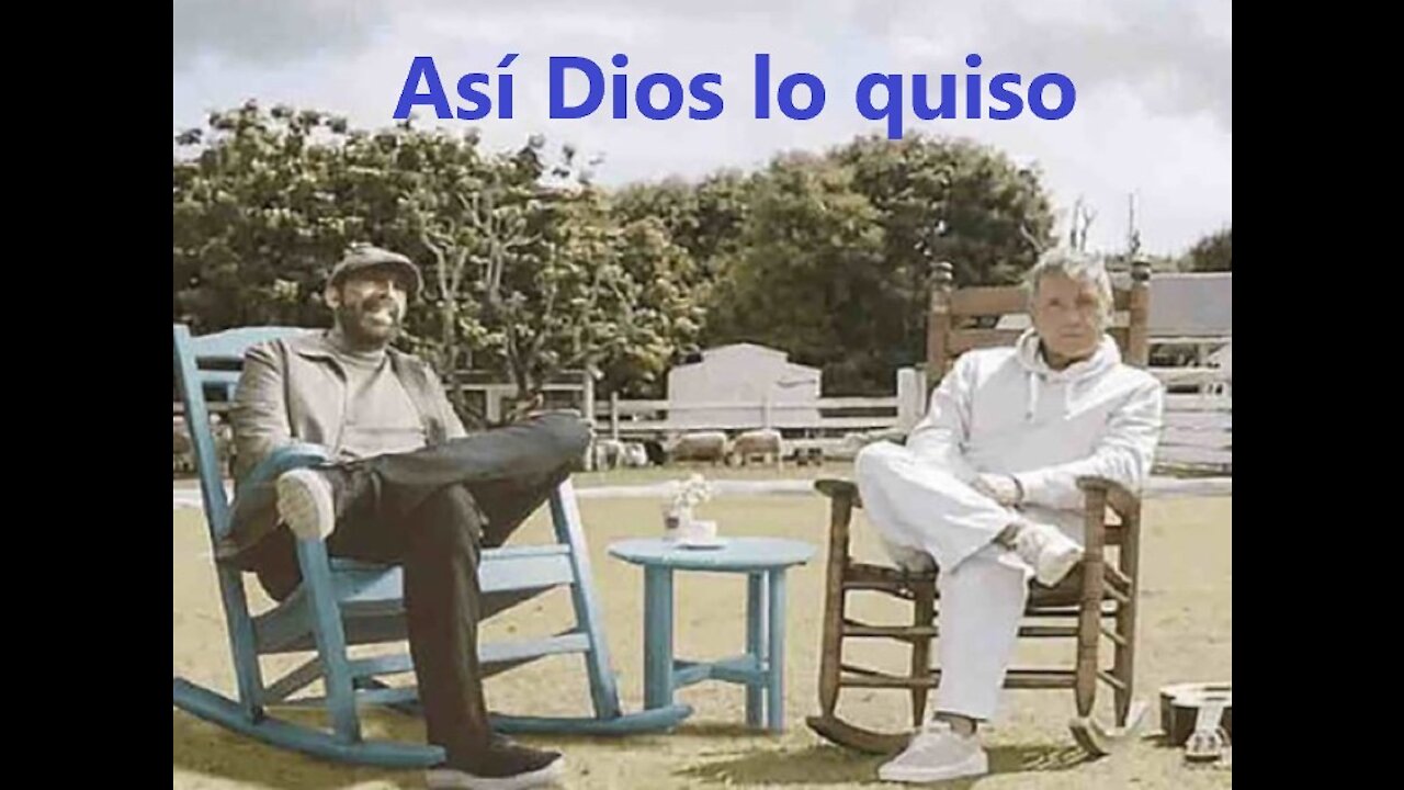 Ricardo Montaner y Juan Luis Guerra. Dios así lo quiso. Lirycs