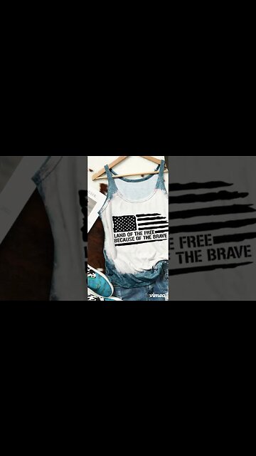 Land Of The Free Because Of The Brave Sleeveless Tee