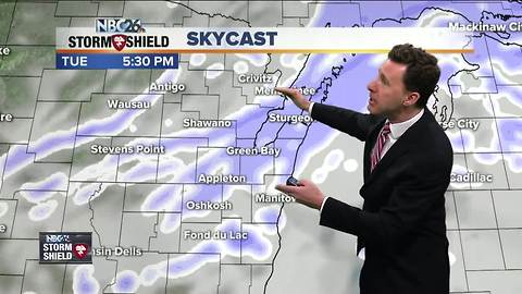 Michael Fish's NBC26 Storm Shield weather forecast