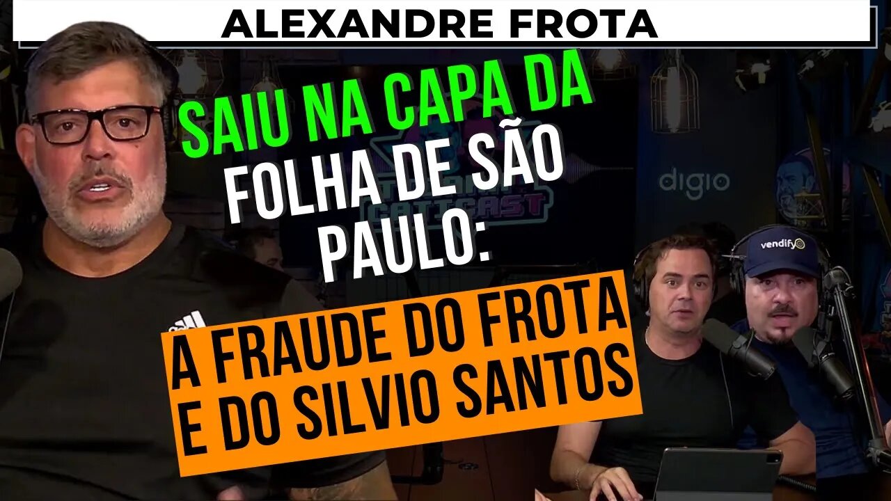 ALEXANDRE FROTA E A POLÊMICA DA CASA DOS ARTISTAS COM ELE E SILVIO SANTOS – TICARACATICAST