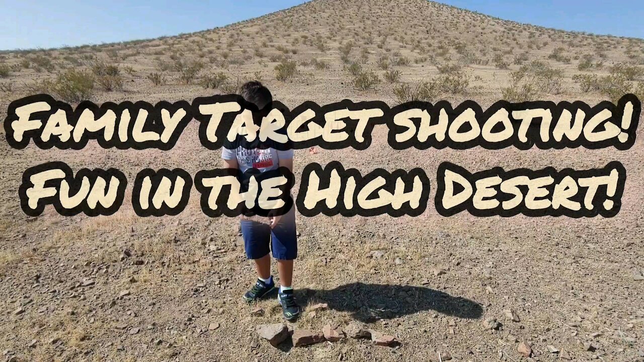 First time shooting a gun!