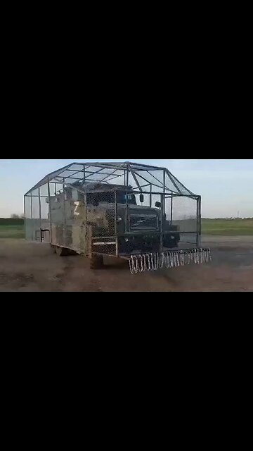 Modern Ruzzian anti-drone Protection.