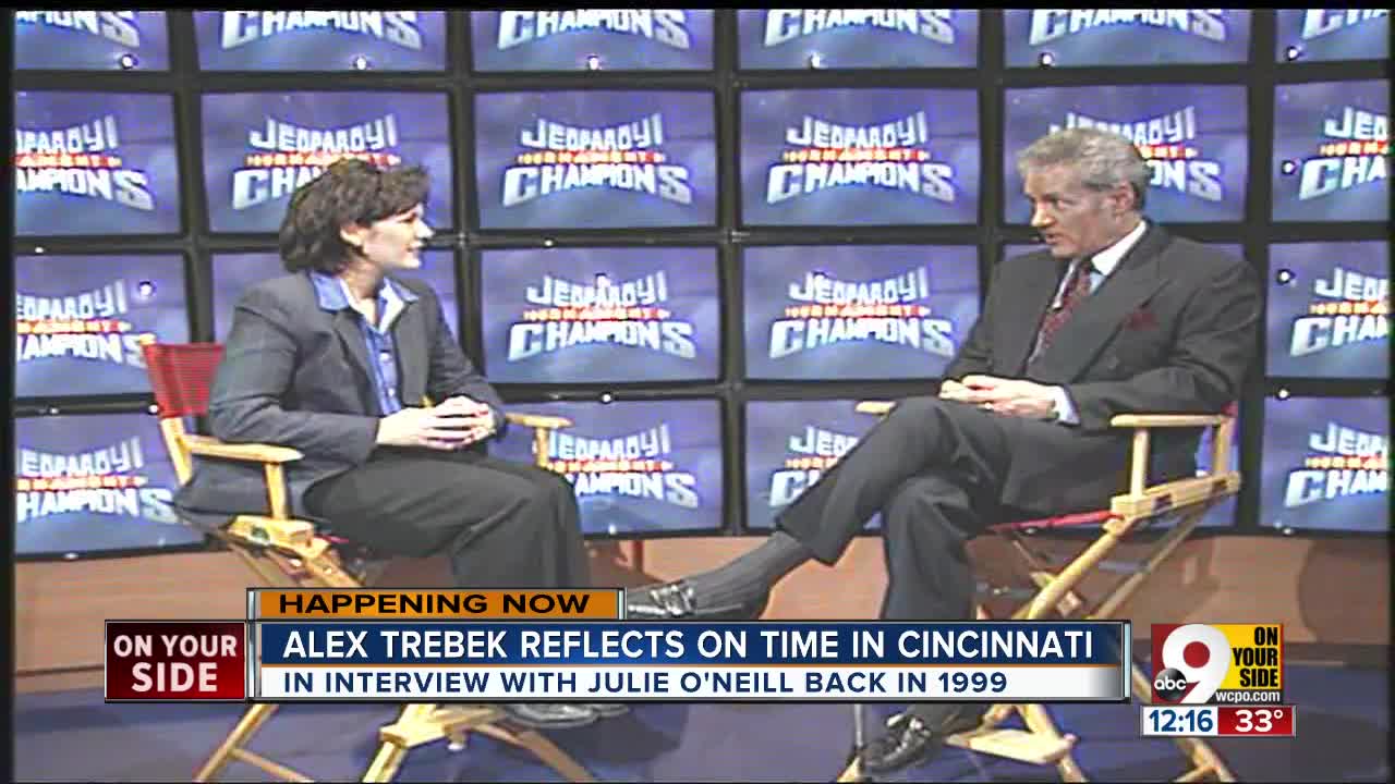 Alex Trebek reflects on time in Cincinnati