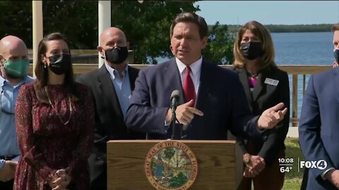 Gov. Desantis gives vaccine update