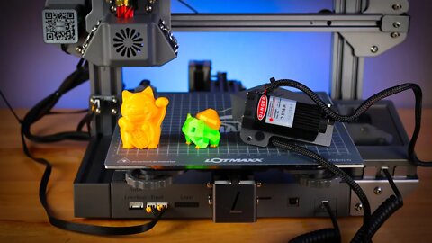 Come for the laser but stay for the dual color printing - LotMaxx SC-10 Shark v2