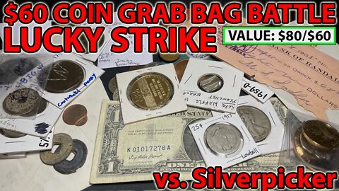 I Bought A $60 Coin Collecting Grab Bag w/BIG Value - Battling @Silverpicker (Round #4)