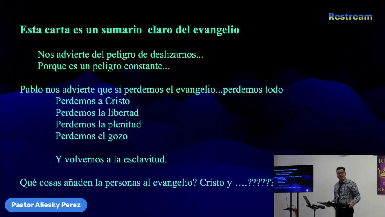 2023.05.28 - Escuela Dominical - Estudio de Galatas - Pastor Aliesky Perez