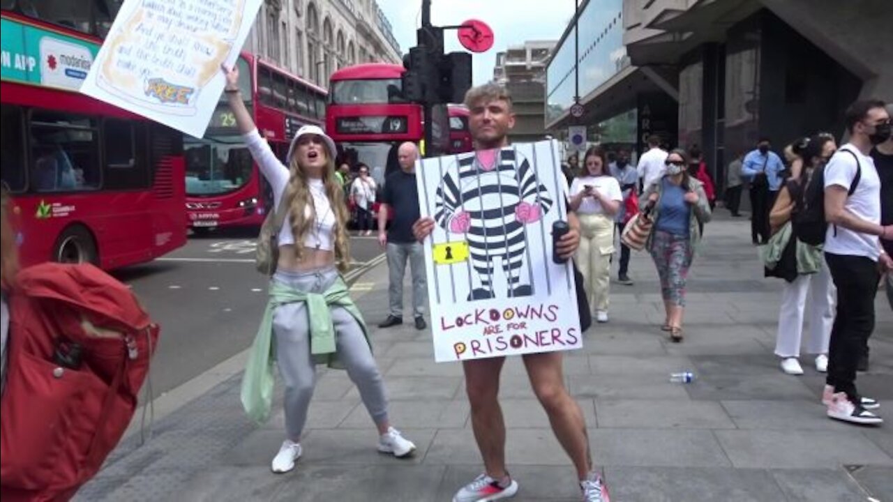 London Lockdown Protest 29th May 202: Part 7 - A Good Time