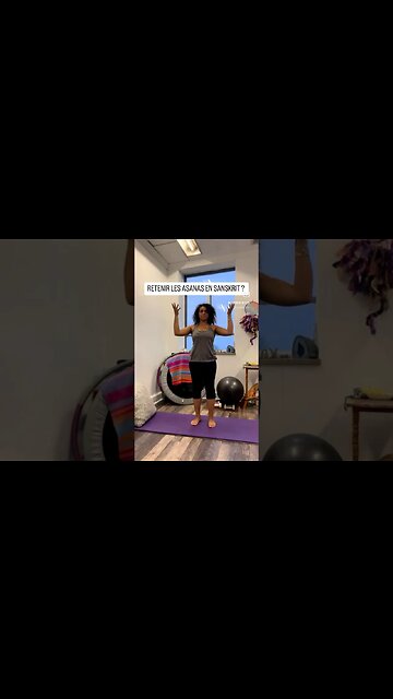 Guess the #asana in #sanskrit! #yoga #french #learnfrench #yogaenfrancais #carmitasmiles