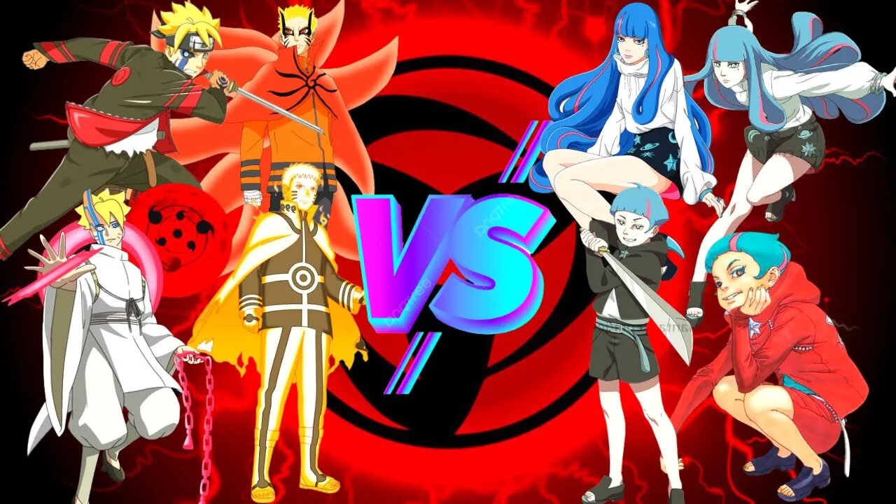 Naruto & Boruto VS Eida & Daemon - WHO IS STRONGEST??.