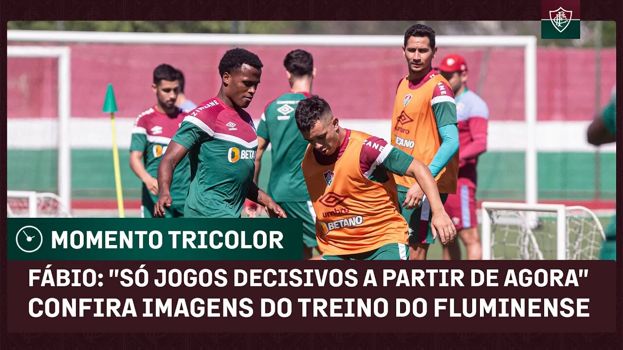 GOLAÇOS E DEFESAÇAS: VEJA COMO FOI O ÚLTIMO TREINO DO FLU ANTES DE ENCARAR O AMÉRICA-MG