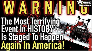 The Most Terrifying Event In HISTORY Is Staged To Happen Again In America! Watch Now!