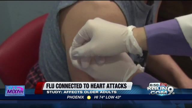 Research connects flu to heart attacks