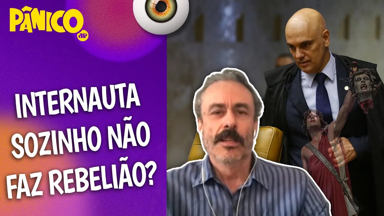 MORAES INCENTIVOU A FÚRIA DOS INTERNAU-TITÃS AO CHAMÁ-LOS DE “IMBECIS”? Guilherme Fiuza analisa