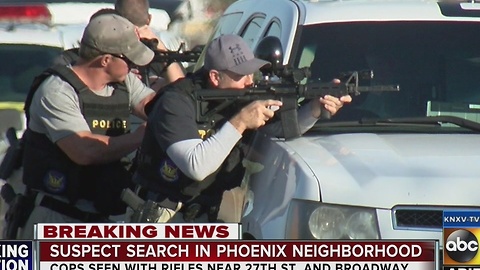 Police call of search for home invasion suspect