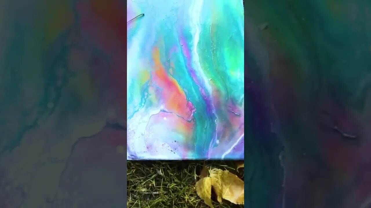 #shortsfeed See the process #paintpouring #painting #acrylicpainting #acrylicpaint #acrylicpour