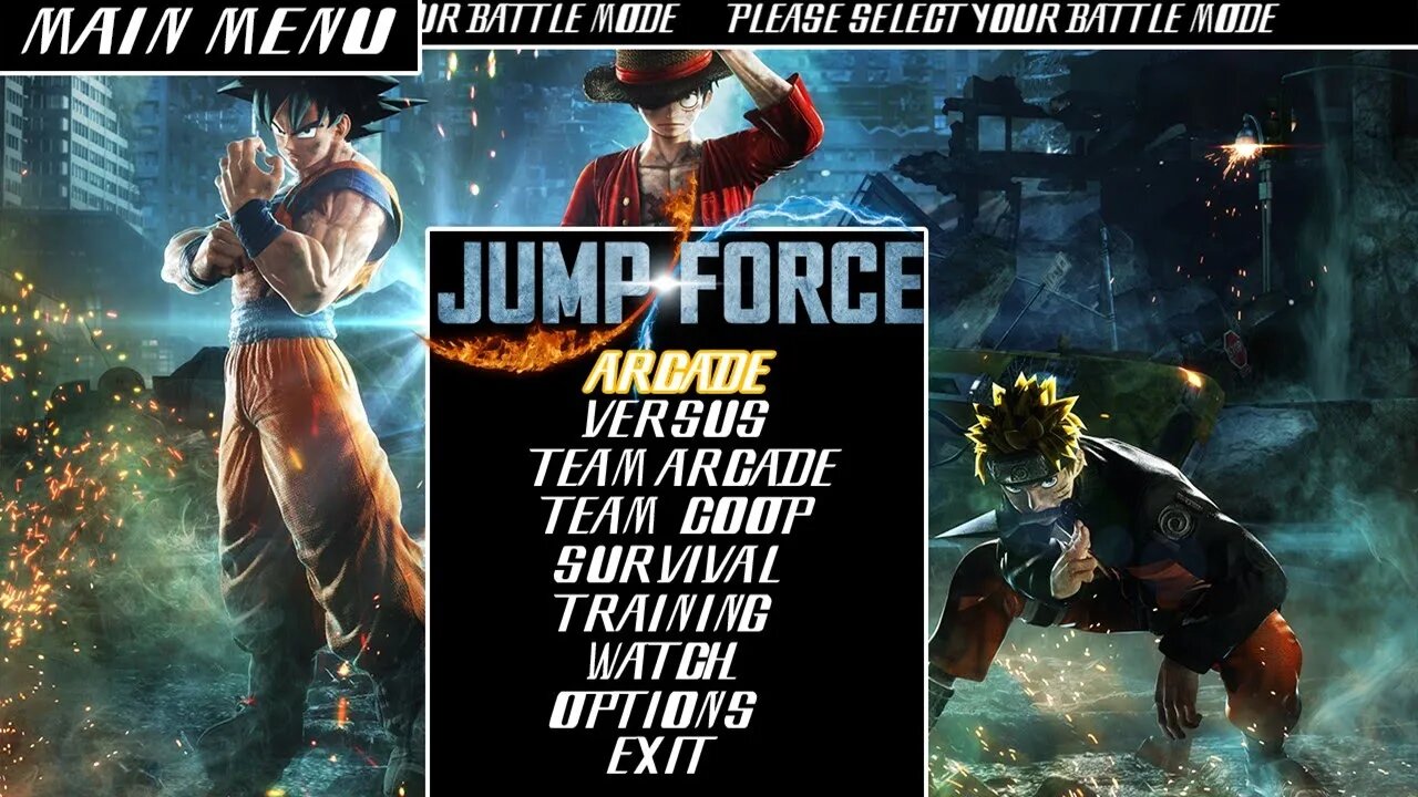 Jump Force Mugen Naruto Vs Ichigo