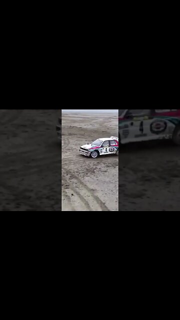 Real Sound Lancia Delta HF integrale - RC donuts #rcmod #wrc #remote #controlled #turbo #gruff