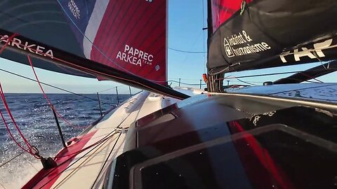 Vendee Globe On Board Fleet Report Day 4 Holcim PRB, News, Paprec, Bureau Vallee, Tut Gut, Hubalot