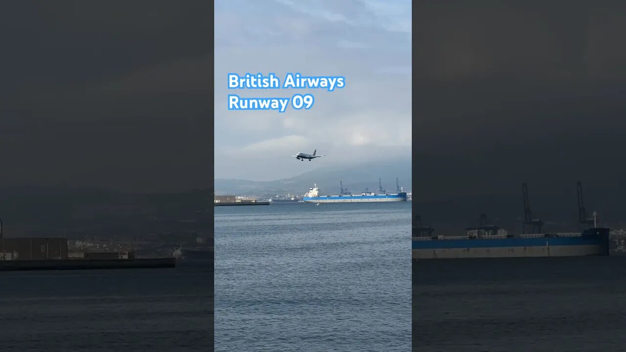 BA492 Landing at Gibraltar (I flew on this one before)