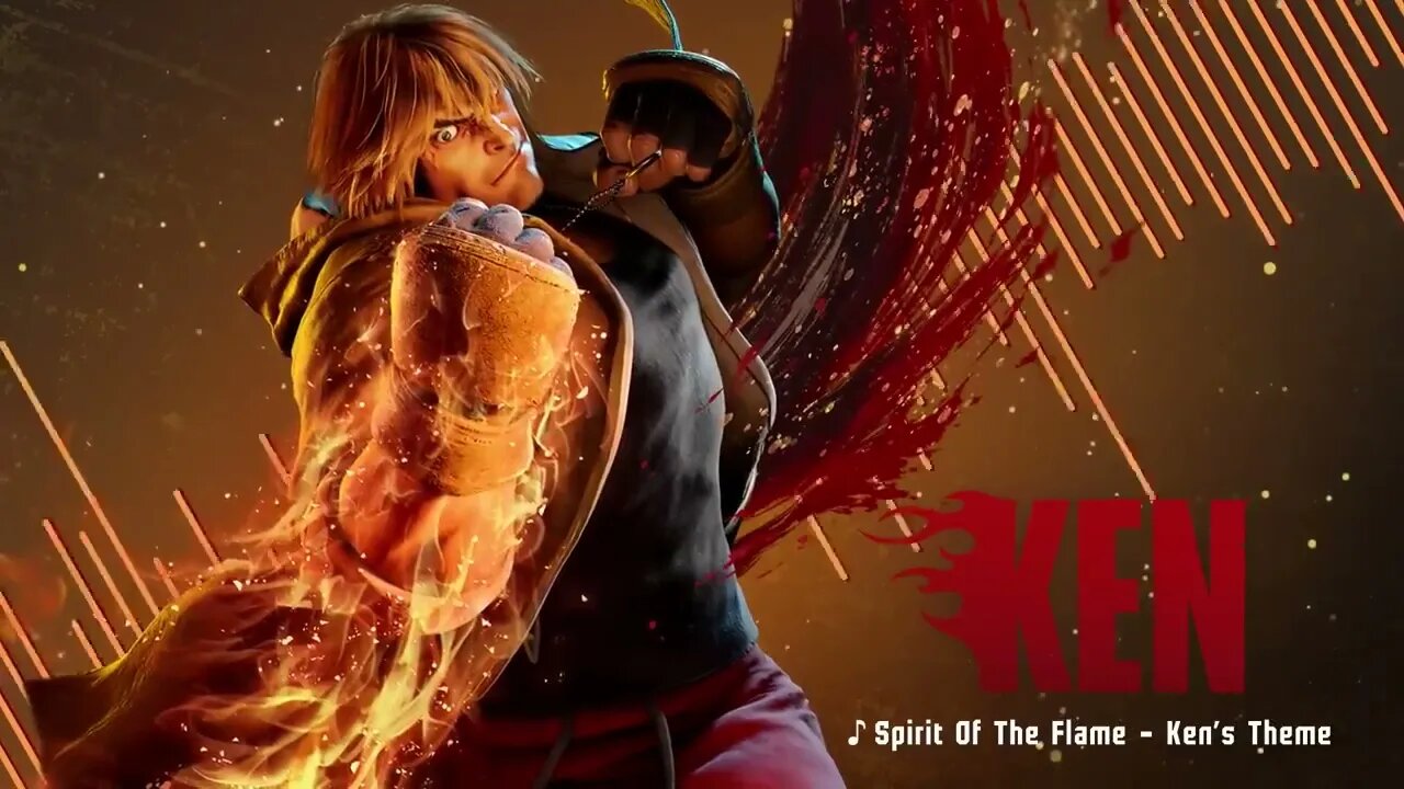 Street Fighter 6 Ken's Theme - Spirit of the Flame