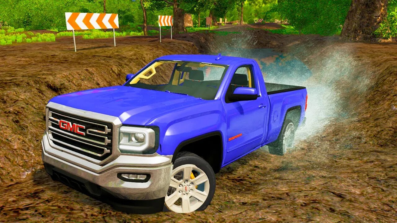 GMC Sierra Offroad Testing – BeamNG Drive