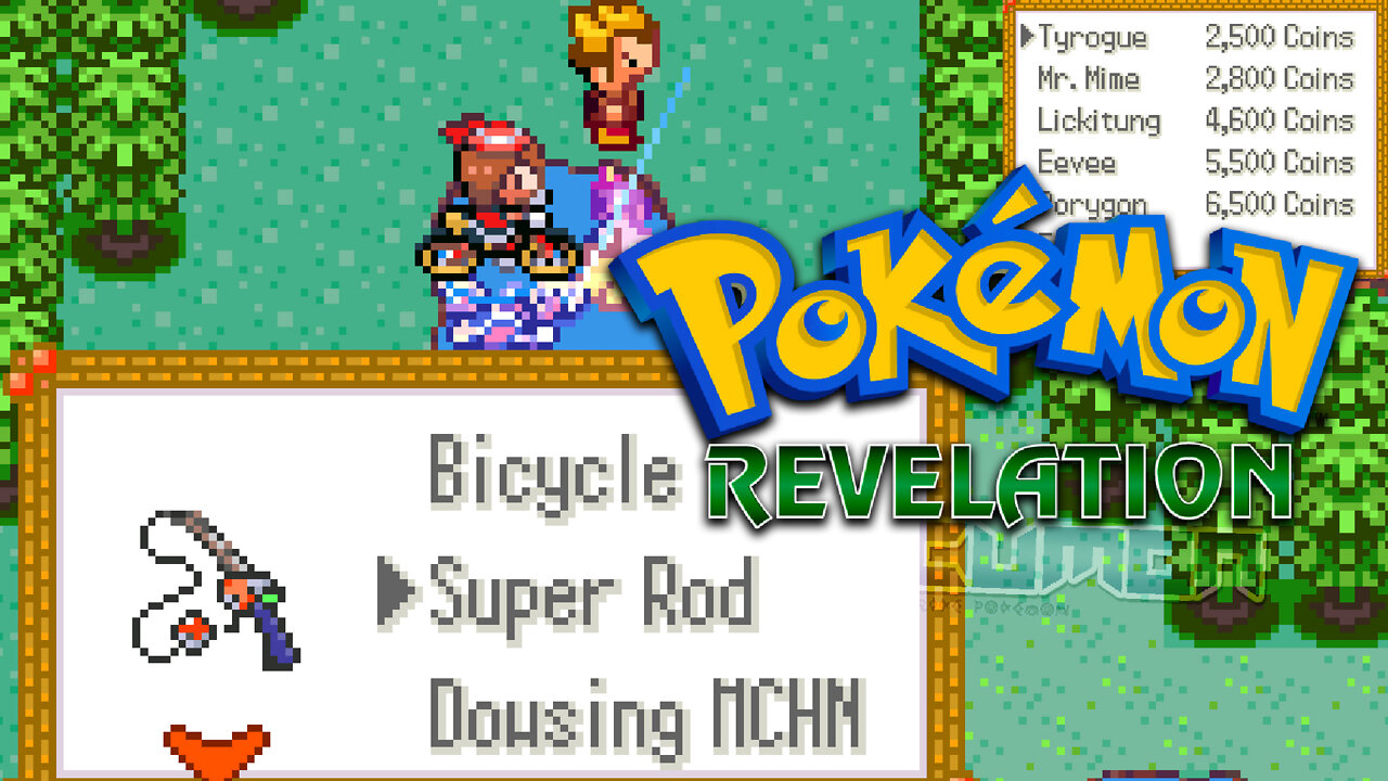 Pokemon Revelation - New vanilla QoL GBA Hack ROM with more great features, 386 pokemon, quick keys