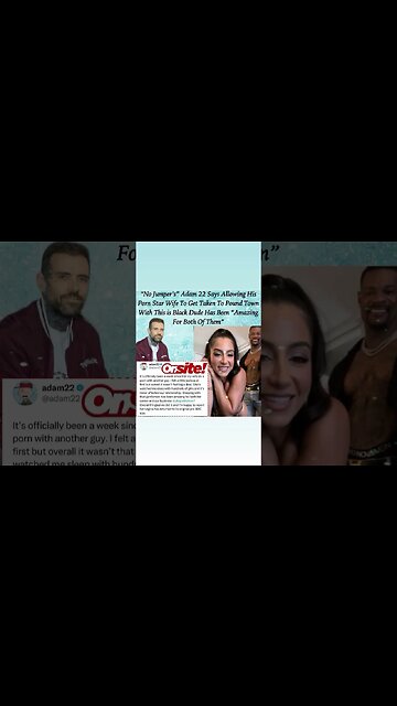 #adam22 has recovered from his wife taking BBC !