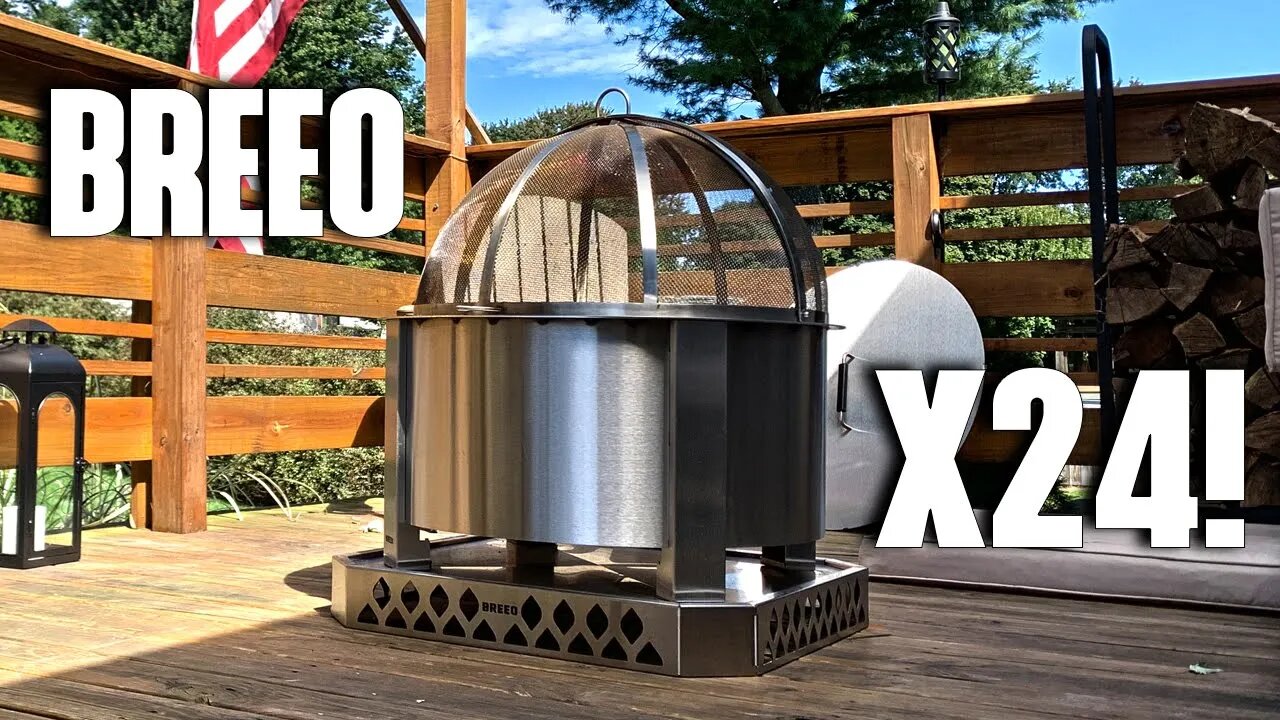 Breeo X24 Smokeless Fire Pit (Initial Review)