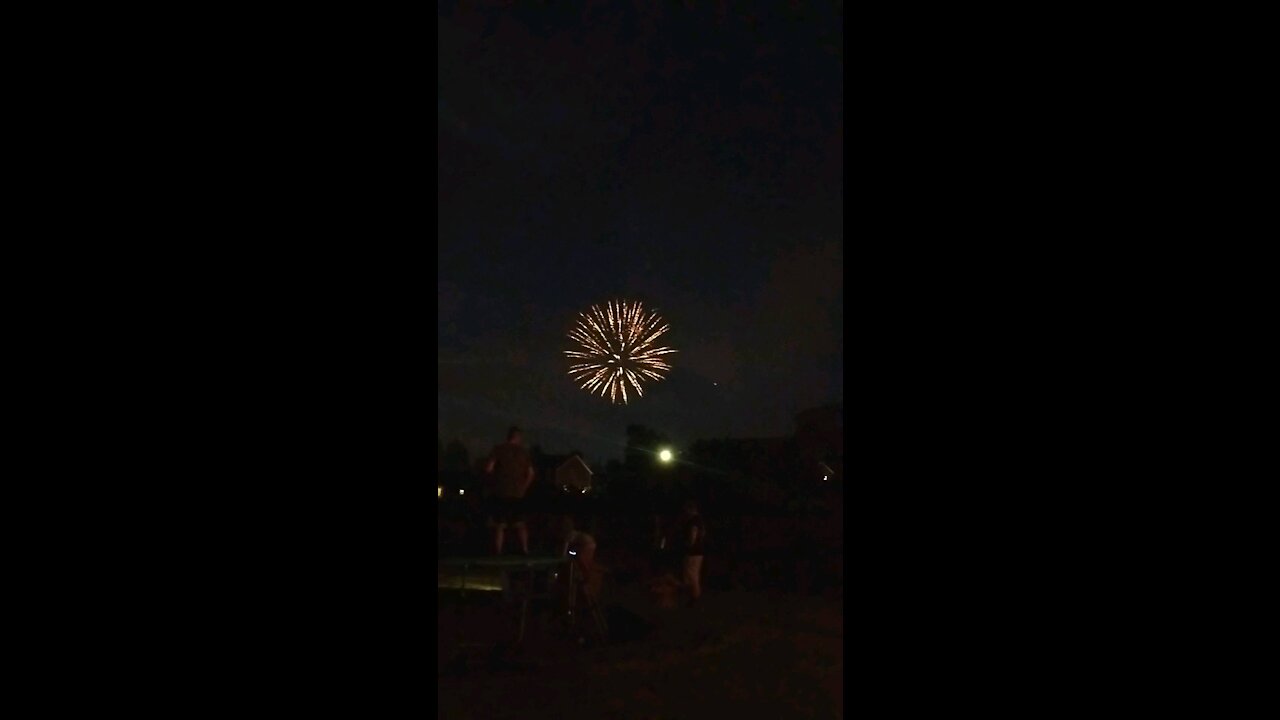 Beautiful firework show