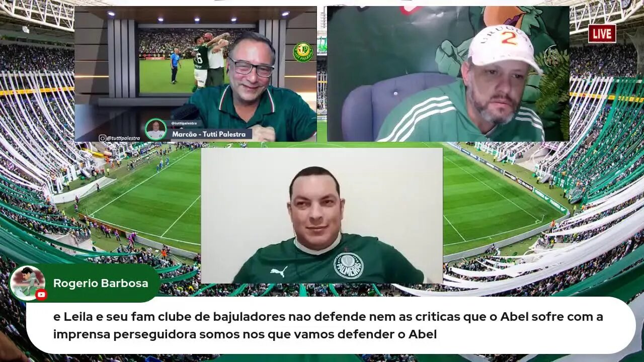 Pós Jogo Palmeiras X Bolivar no MVVC