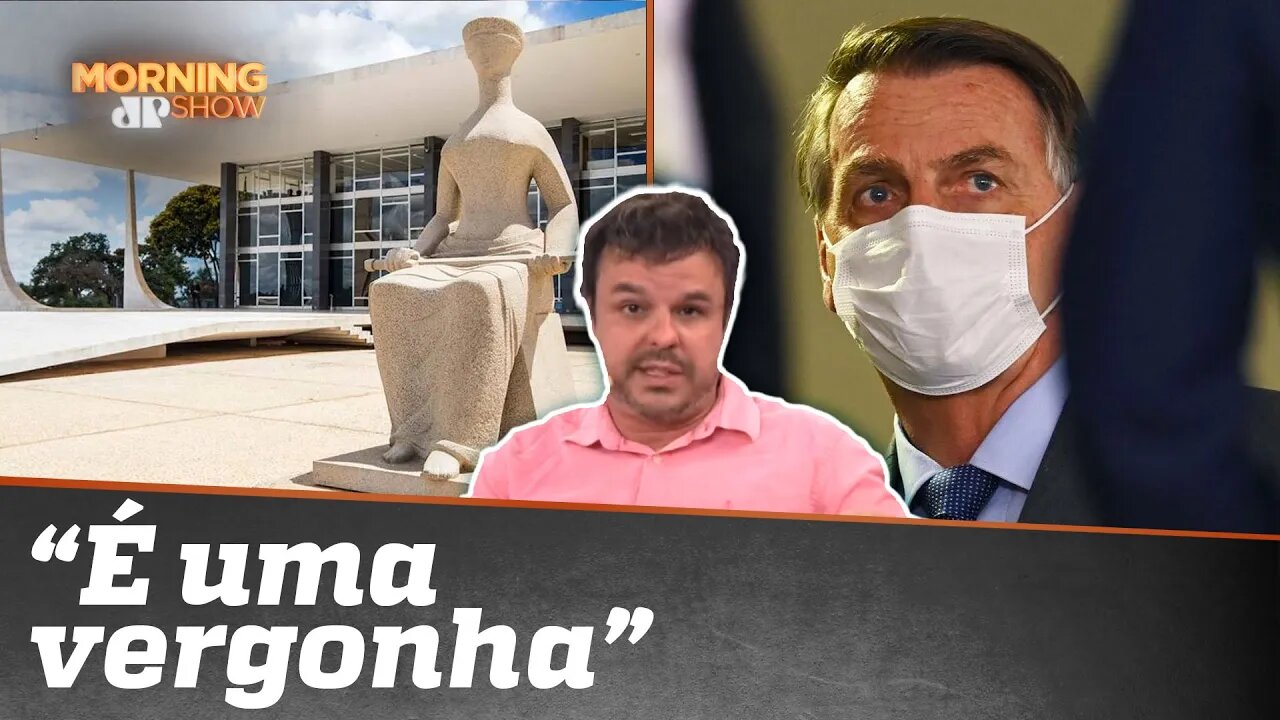 STF rebate Bolsonaro sobre pandemia