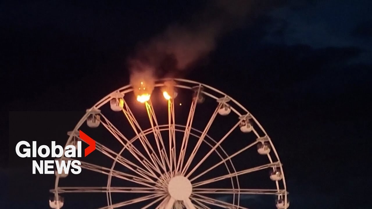 Ferris wheel in Germany catches fire at music festival, injuring at least 5