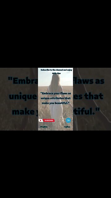 "Top Beauty Tips for a Radiant Look" 7 _"Celebrate the beauty of imperfections"