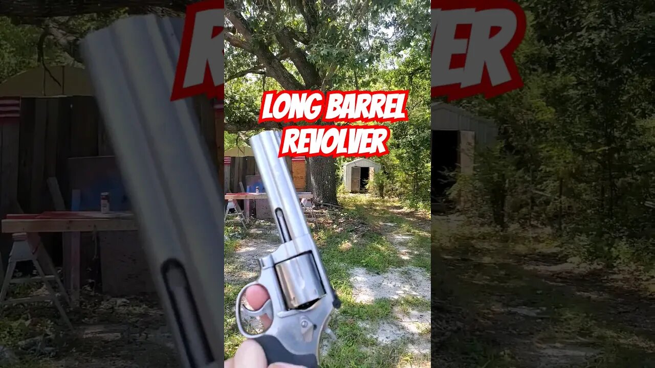 🤠S&W Long Barrel Revolver #shorts #shortsfeed #youtube epic demo