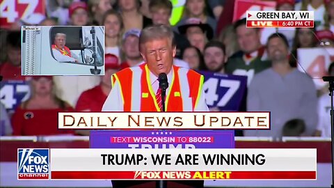 x184D: President Trump tells the story of how the #garbagetruck and the orange vest came to be.