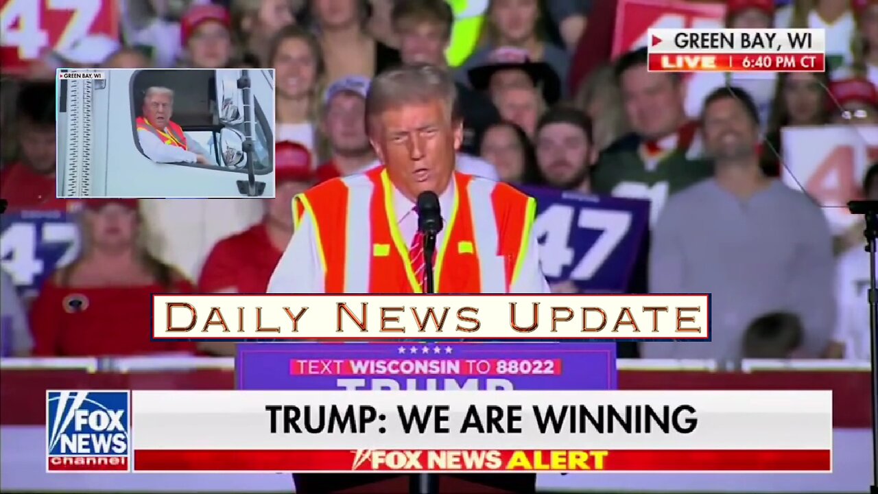 x184D: President Trump tells the story of how the #garbagetruck and the orange vest came to be.