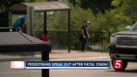 Pedestrians Speak Out After Fatal Crash