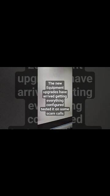 poor scammers don't know what they are in for yet. The new equipment has arrived. #scammer