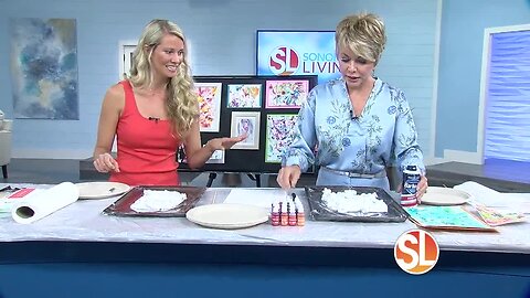 See how local muralist Taylor Victoria shows parents a fun way to introduce art to kids