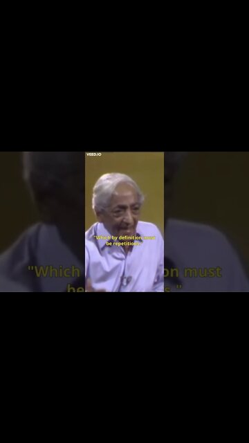Knowledge p3 [Krishnamurti] #Shorts
